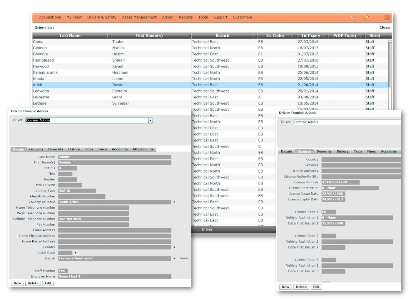 Fleet Management Information System - Advanced Fleet Software