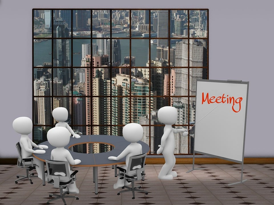 Free illustration: Team, Meeting, Lecture, Group - Free Image on ...
